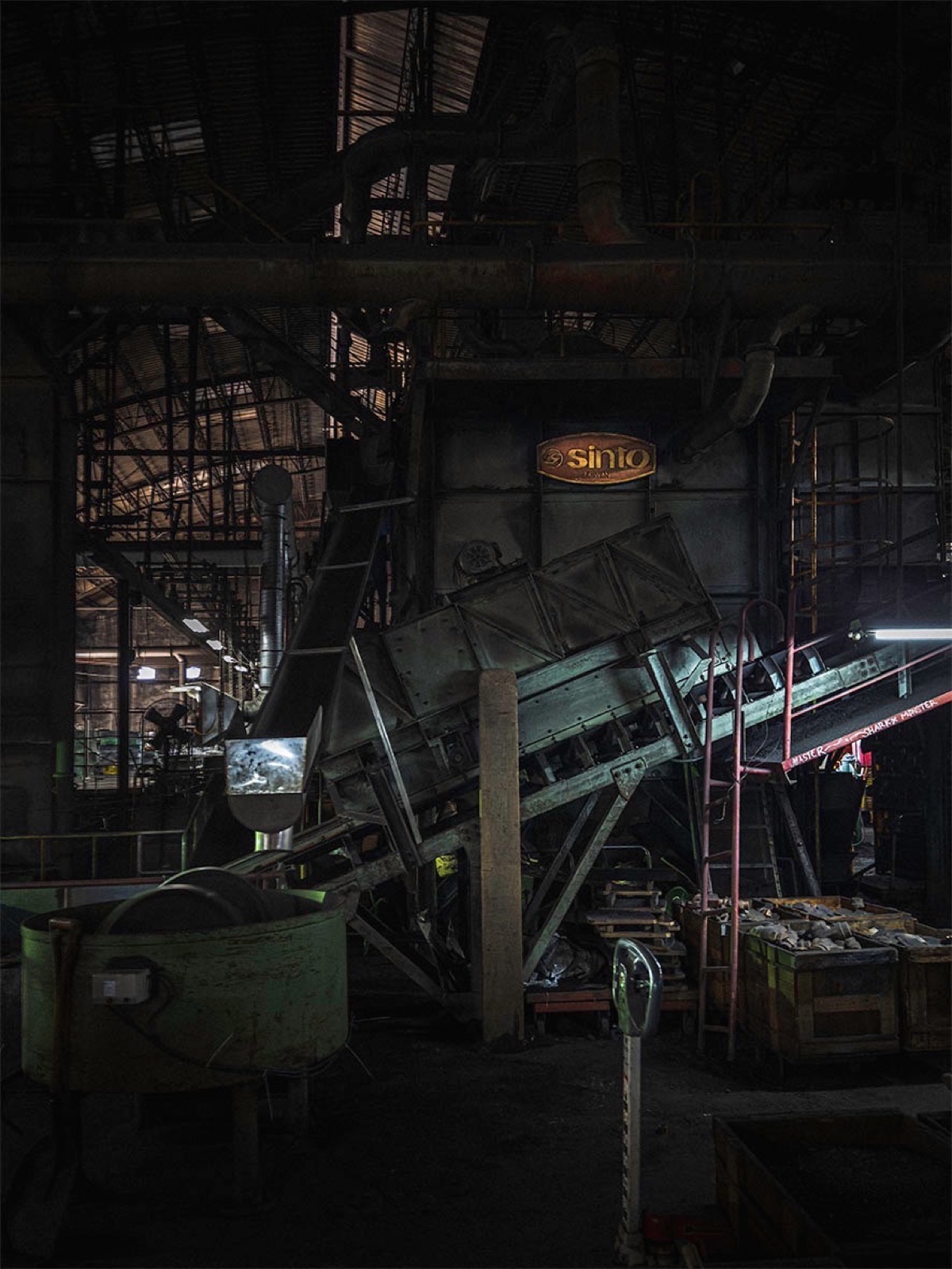 Industrial foundry environment where ball valves operate under demanding conditions
