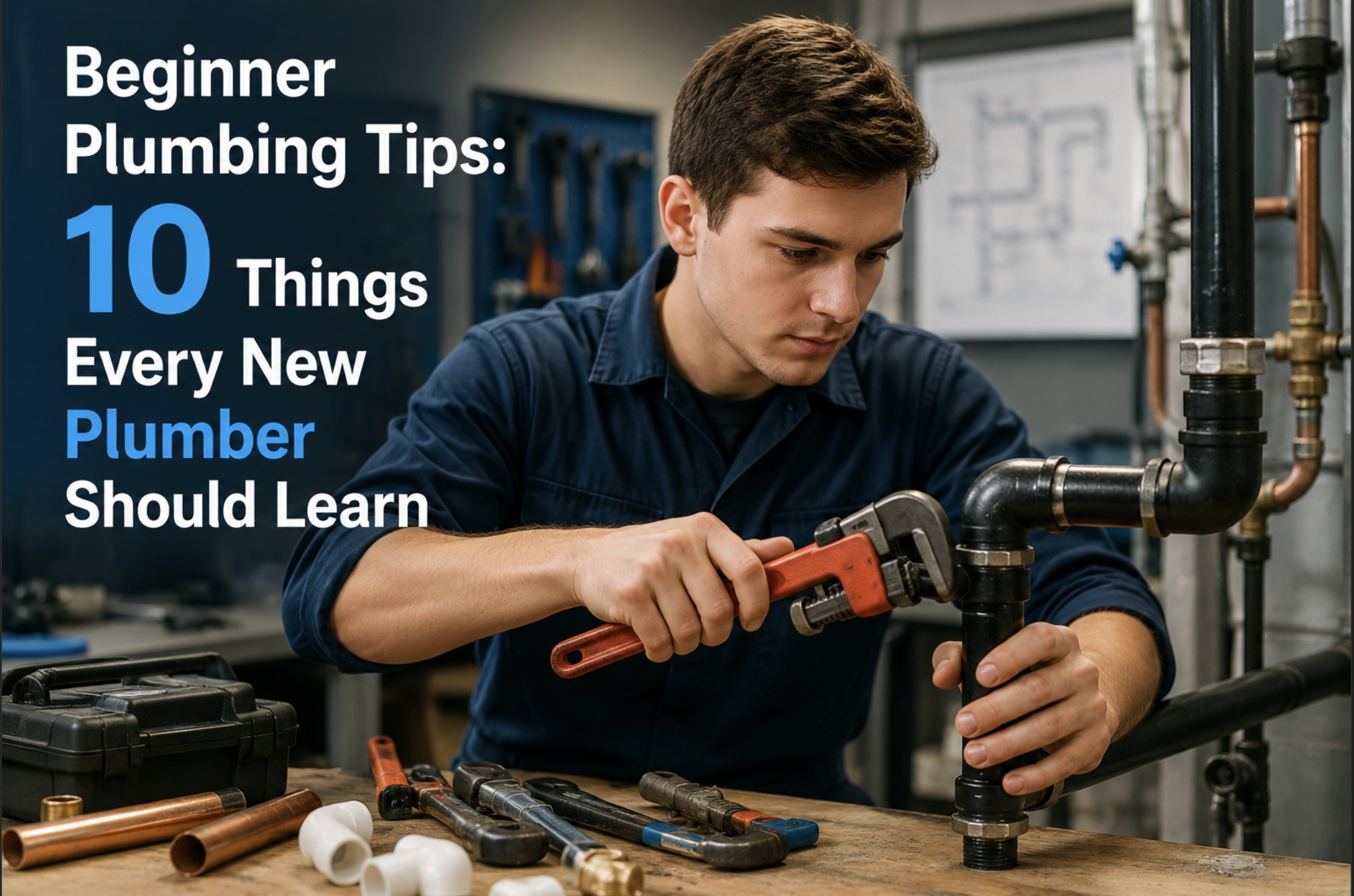 Beginner plumbing tips — 10 things every new plumber should learn