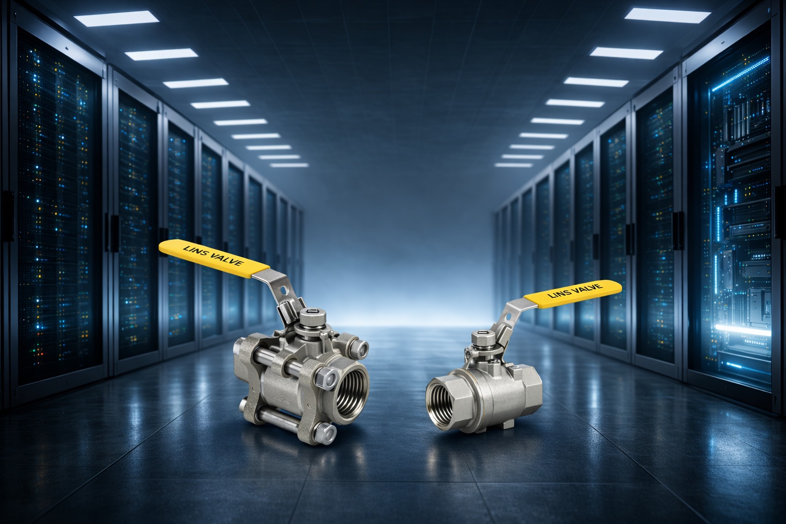 SS316 Ball Valves for AI Data Center Liquid Cooling Systems