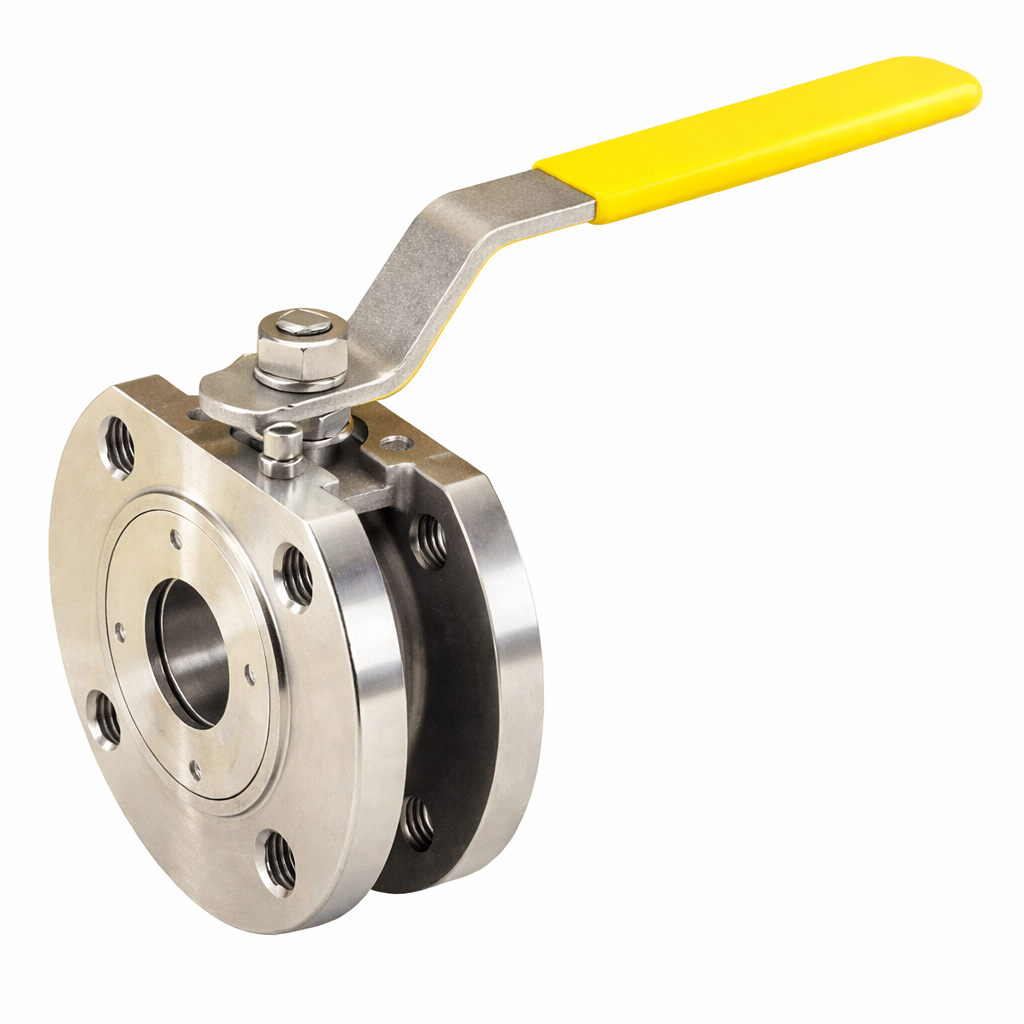 1PC Wafer Flanged Ball Valve